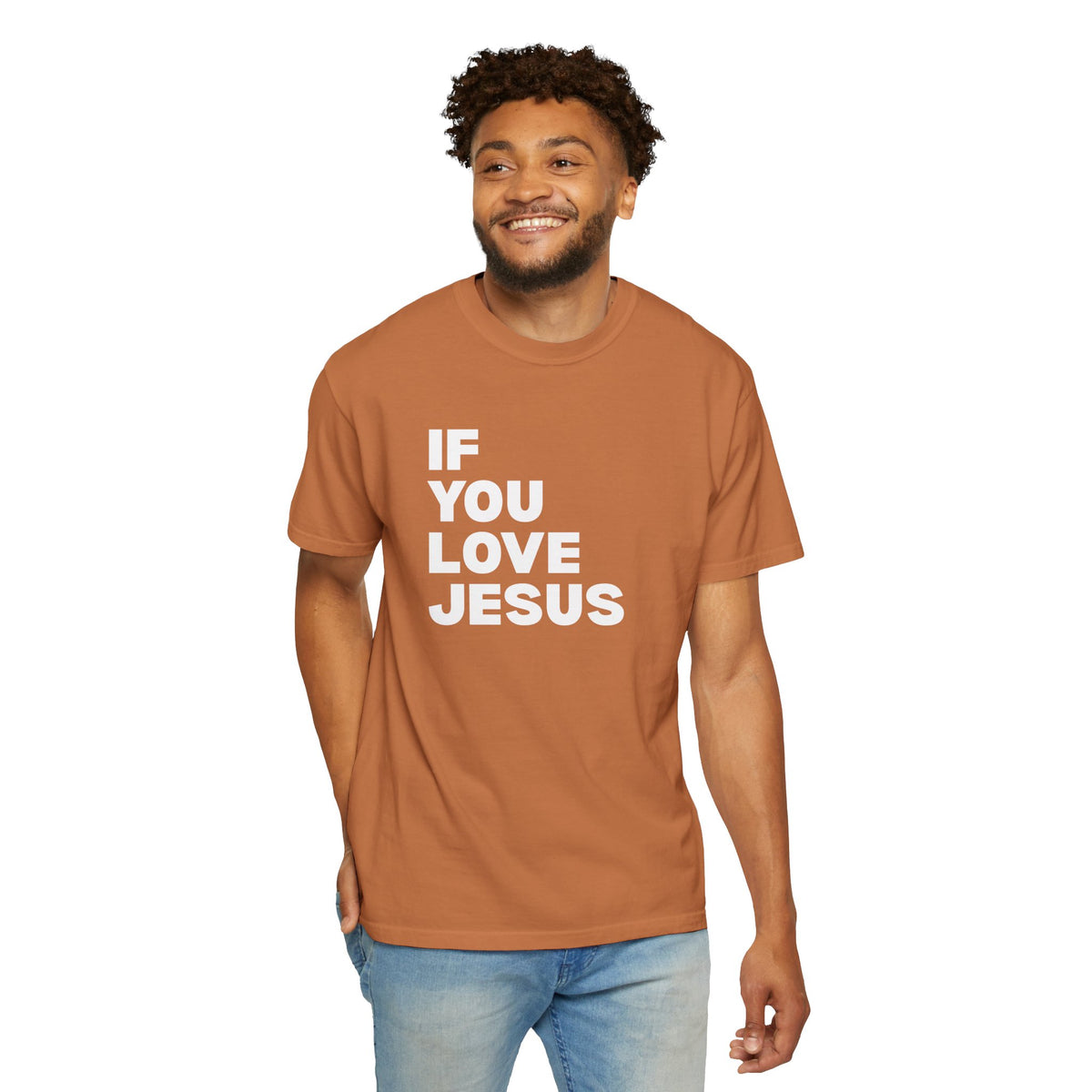 If You Love Jesus, Clap Yo Hands - T-Shirt - Adult