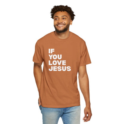 If You Love Jesus, Clap Yo Hands - T-Shirt - Adult
