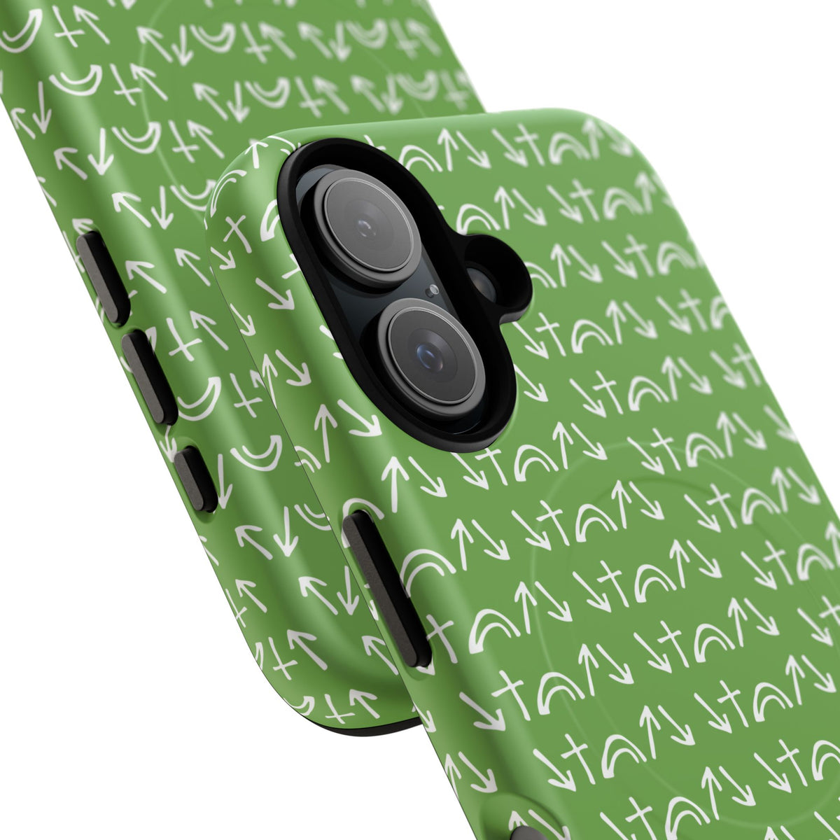 Gospel Symbols iPhone Case - Green - New iPhone 17 Cases Available!!!