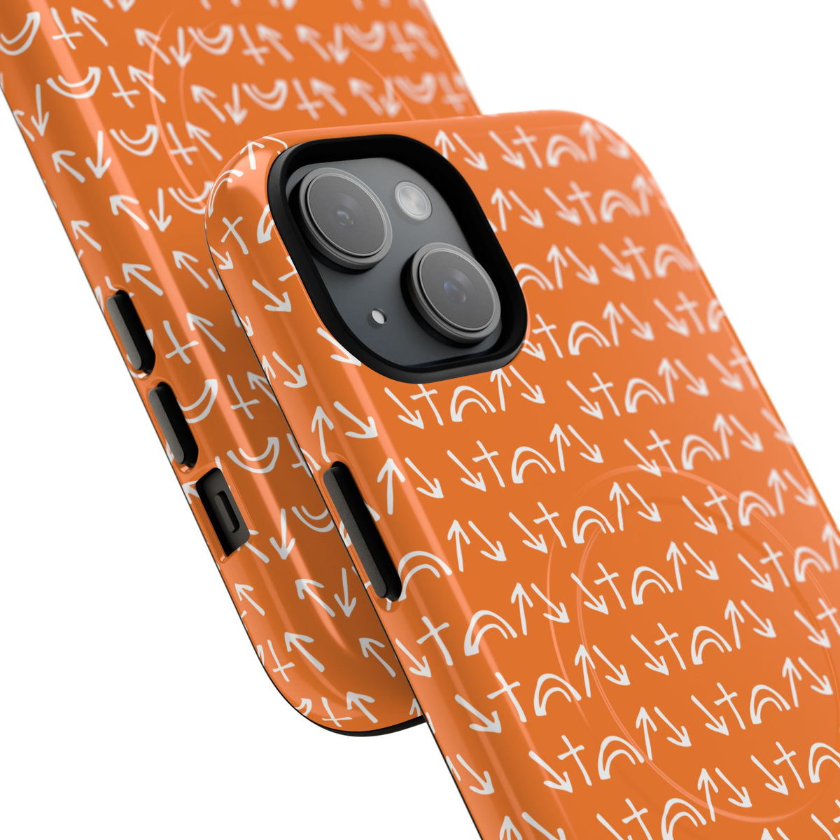 Gospel Symbols iPhone Case - Orange - New iPhone 17 Cases Available!!!