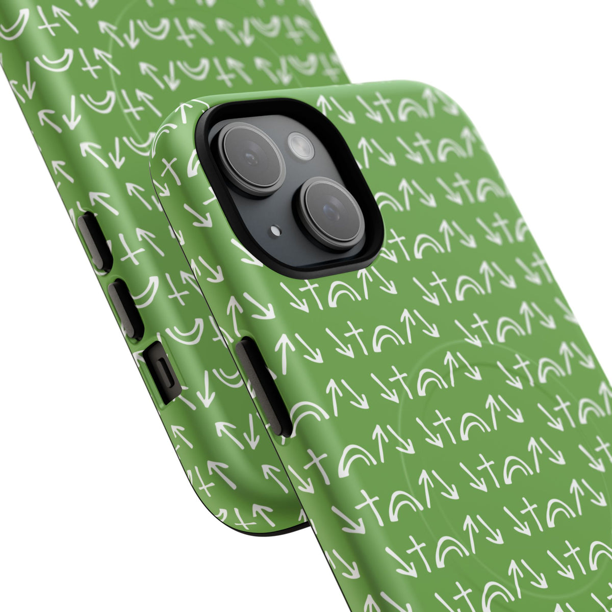 Gospel Symbols iPhone Case - Green - New iPhone 17 Cases Available!!!