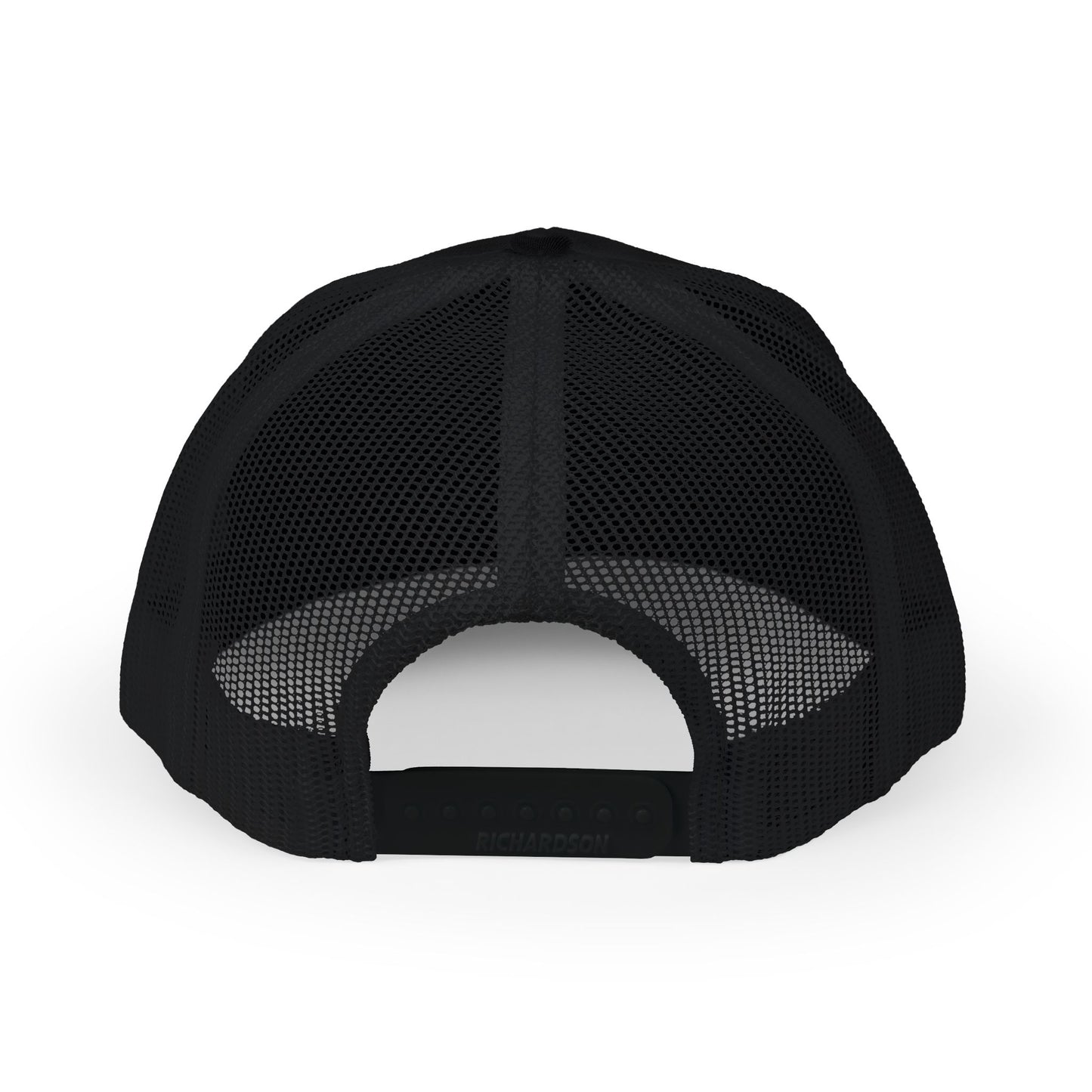 He Must Become Greater – White Text Snapback Trucker Hat (Richardson 112)