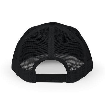 He Must Become Greater – White Text Snapback Trucker Hat (Richardson 112)