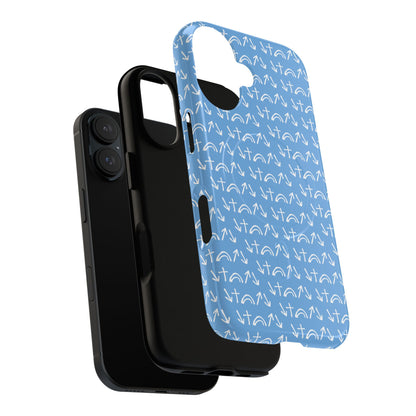 Gospel Symbols iPhone Case - Light Blue - New iPhone 17 Cases Available!!!