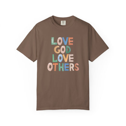Watercolor - Love God Love Others - Adult