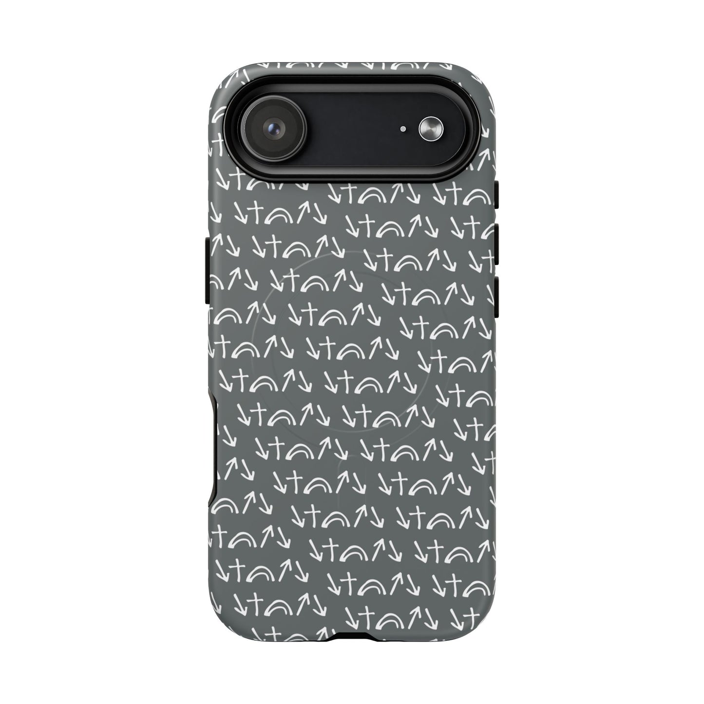 Gospel Symbols iPhone Case - Grey - New iPhone 17 Cases Available!!!