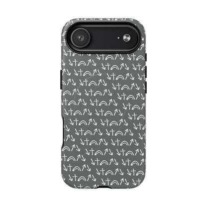 Gospel Symbols iPhone Case - Grey - New iPhone 17 Cases Available!!!