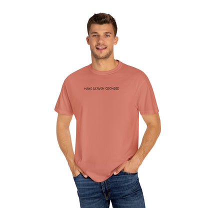 Make Heaven Crowded T-Shirt - Black Text - Adult