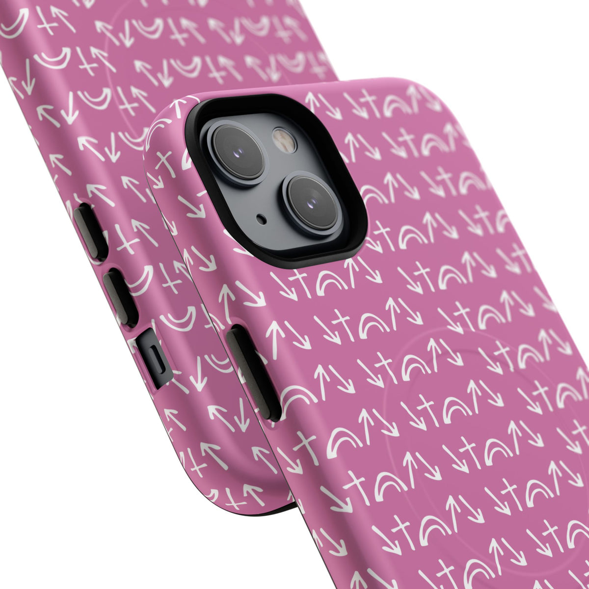 Gospel Symbols iPhone Case - Pink - New iPhone 17 Cases Available!!!