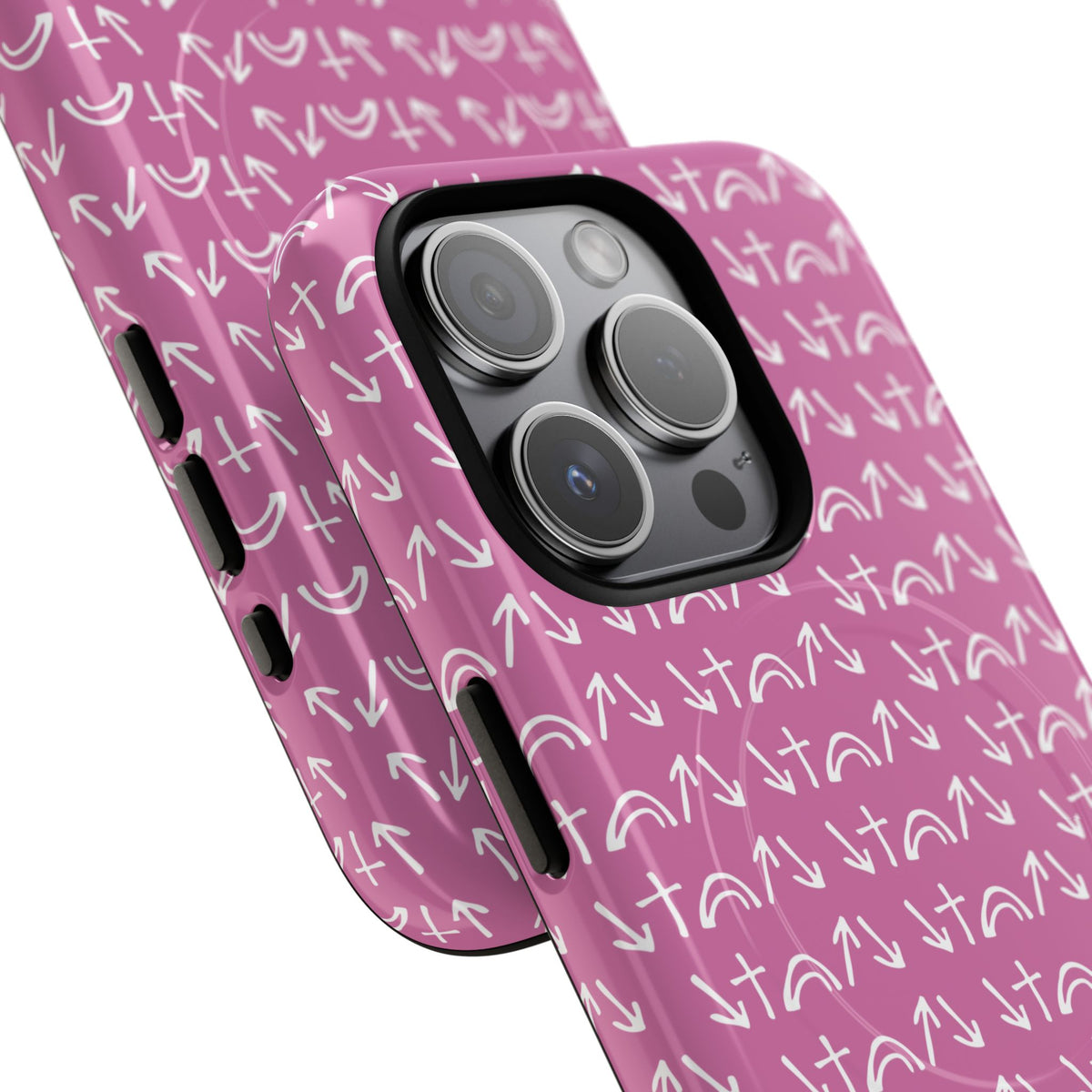 Gospel Symbols iPhone Case - Pink - New iPhone 17 Cases Available!!!