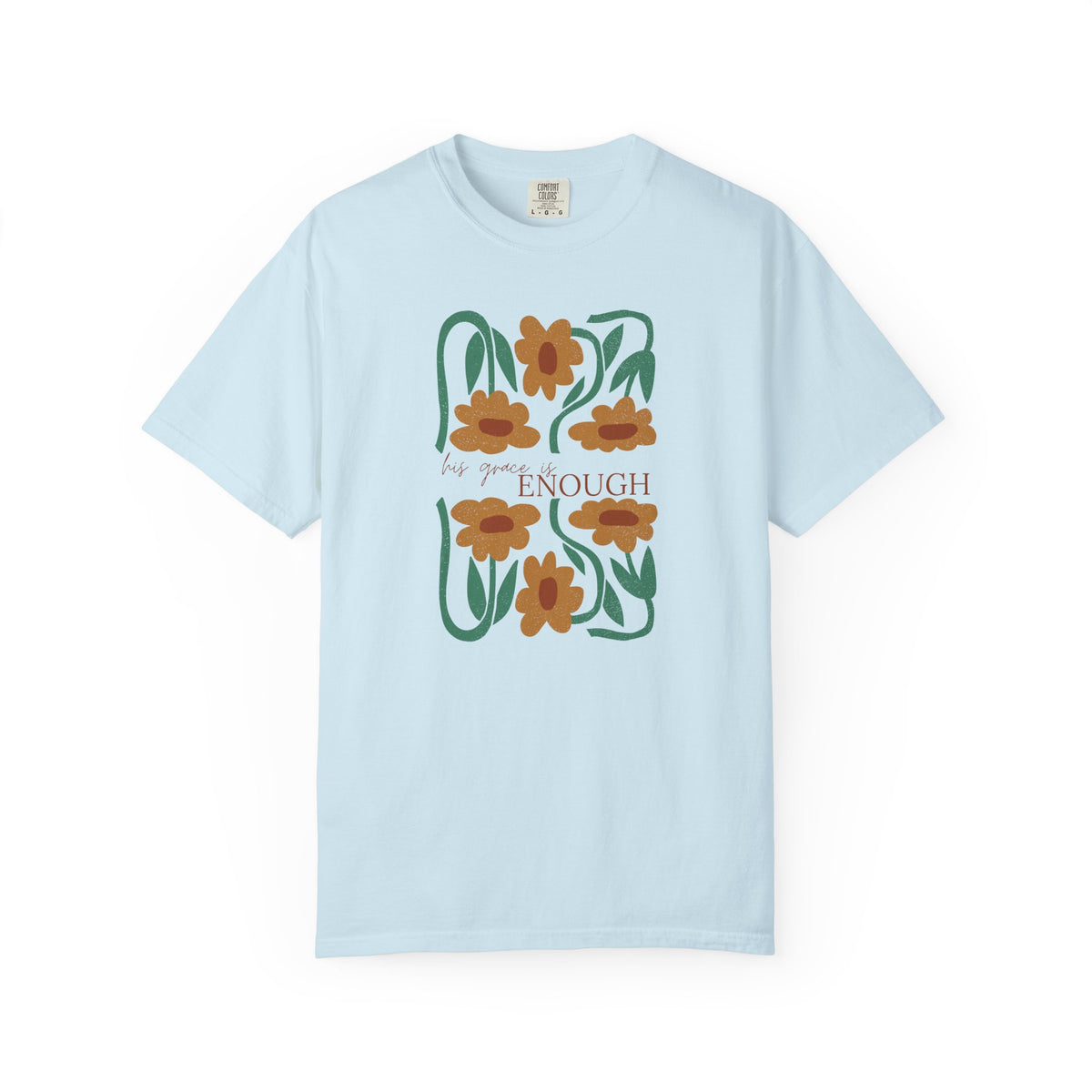 His Grace is Enough - Boho - T-Shirt - Adult