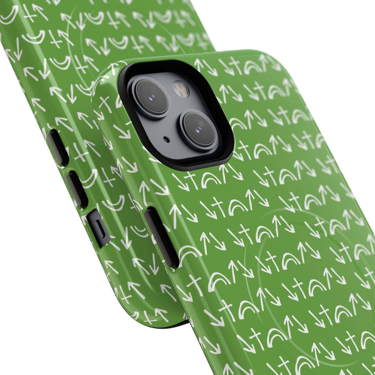 Gospel Symbols iPhone Case - Green - New iPhone 17 Cases Available!!!