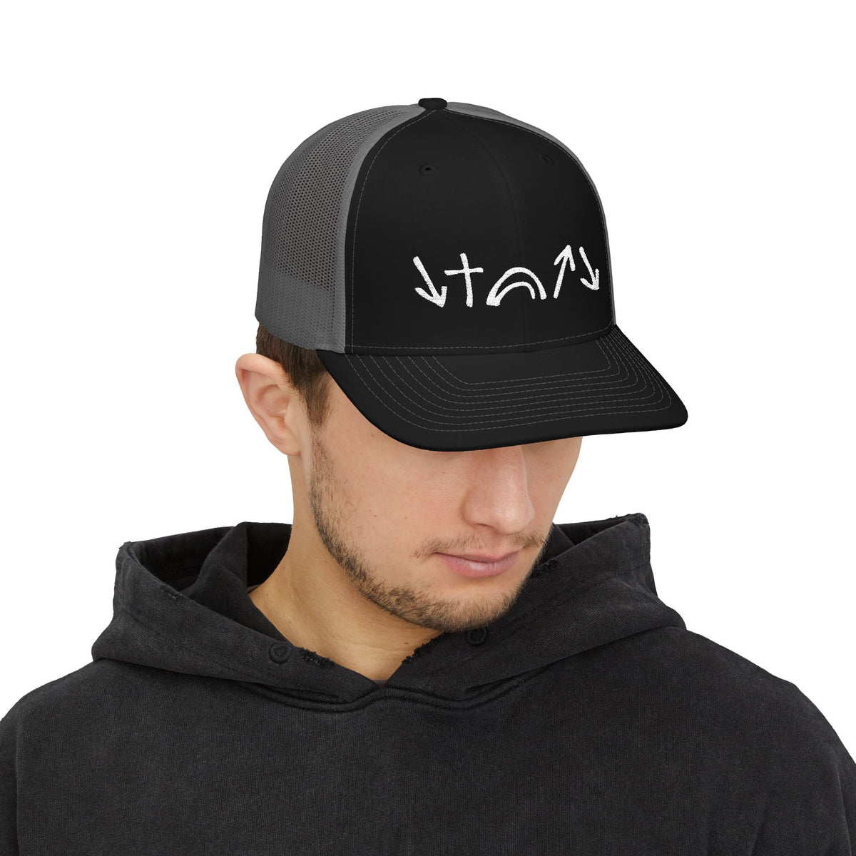 Gospel Symbols Snapback Trucker Hat - Richardson 112