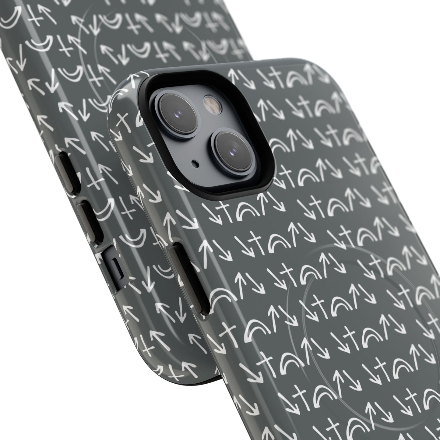 Gospel Symbols iPhone Case - Grey - New iPhone 17 Cases Available!!!