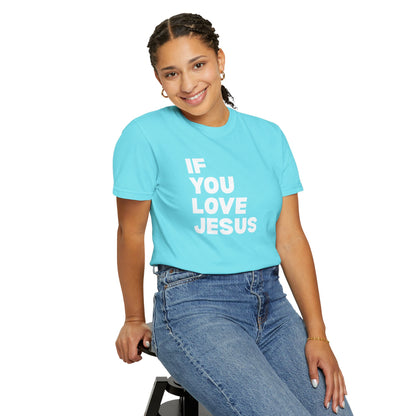 If You Love Jesus, Clap Yo Hands - T-Shirt - Adult