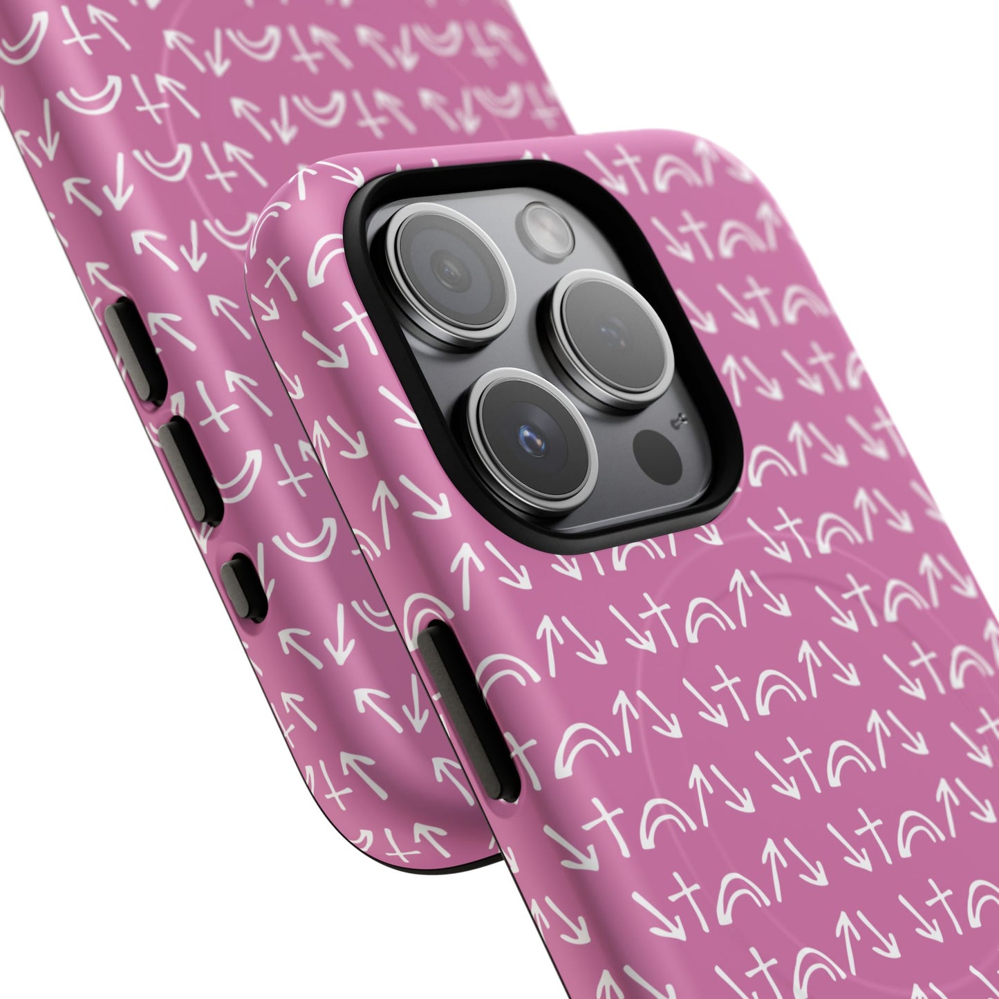 Gospel Symbols iPhone Case - Pink - New iPhone 17 Cases Available!!!