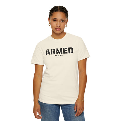 ARMED - T-Shirt - Comfort Color - Adult