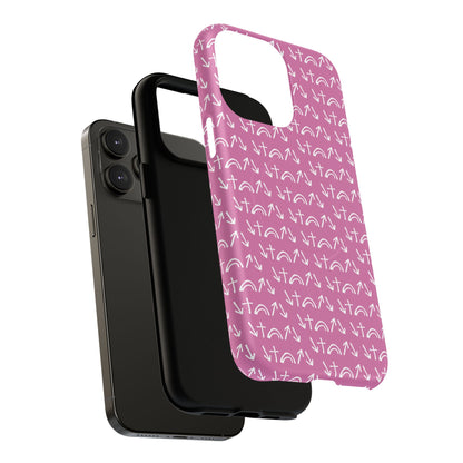 Gospel Symbols iPhone Case - Pink - New iPhone 17 Cases Available!!!