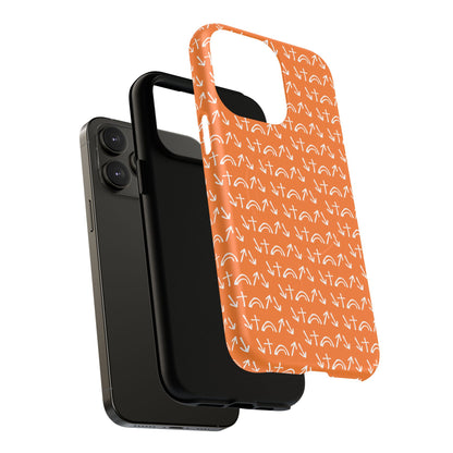 Gospel Symbols iPhone Case - Orange - New iPhone 17 Cases Available!!!
