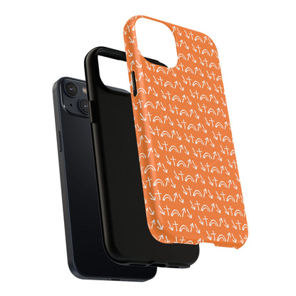 Gospel Symbols iPhone Case - Orange - New iPhone 17 Cases Available!!!