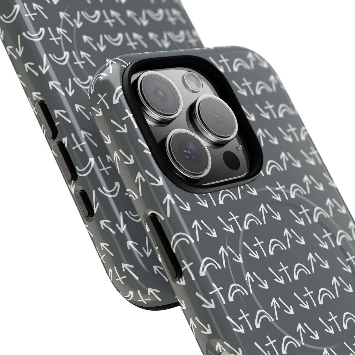 Gospel Symbols iPhone Case - Grey - New iPhone 17 Cases Available!!!
