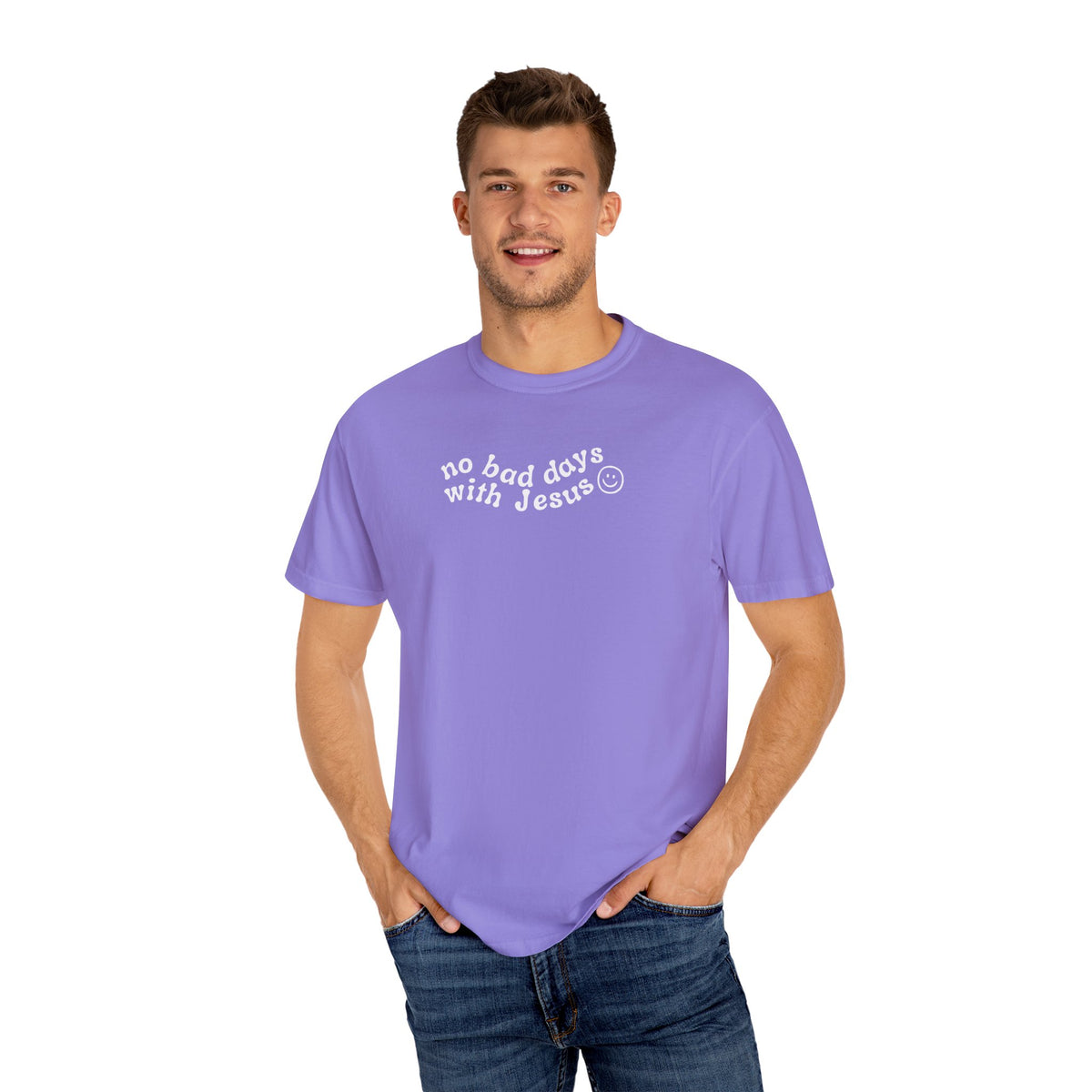 No Bad Says With Jesus - T-Shirt - Adult