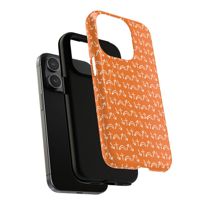 Gospel Symbols iPhone Case - Orange - New iPhone 17 Cases Available!!!