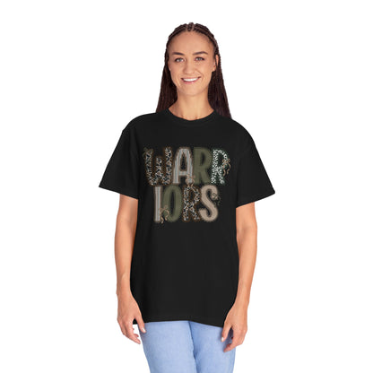 Honey Grove Warriors Cutesy Camo Graphic T-Shirt