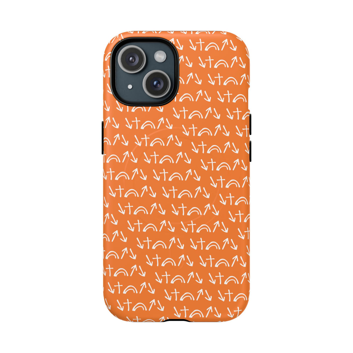 Gospel Symbols iPhone Case - Orange - New iPhone 17 Cases Available!!!