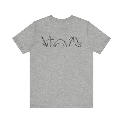 Gospel Symbols T-Shirt - Black Text - Adult