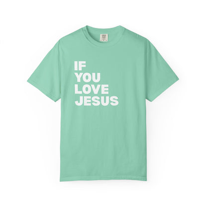 If You Love Jesus, Clap Yo Hands - T-Shirt - Adult