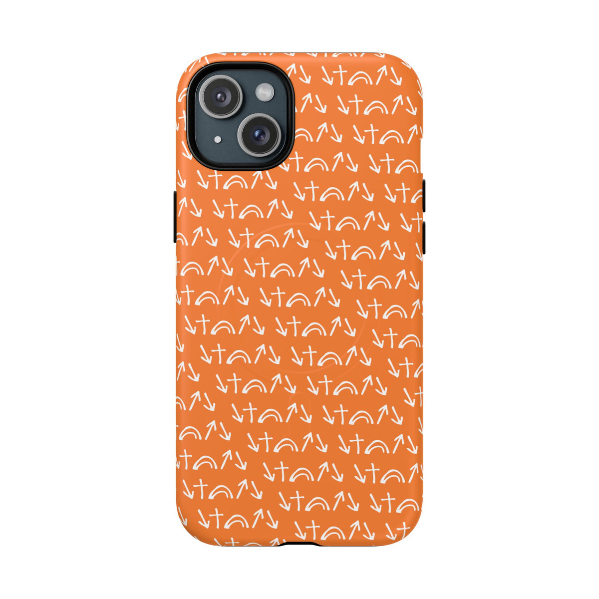 Gospel Symbols iPhone Case - Orange - New iPhone 17 Cases Available!!!