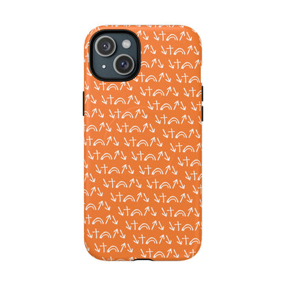 Gospel Symbols iPhone Case - Orange - New iPhone 17 Cases Available!!!