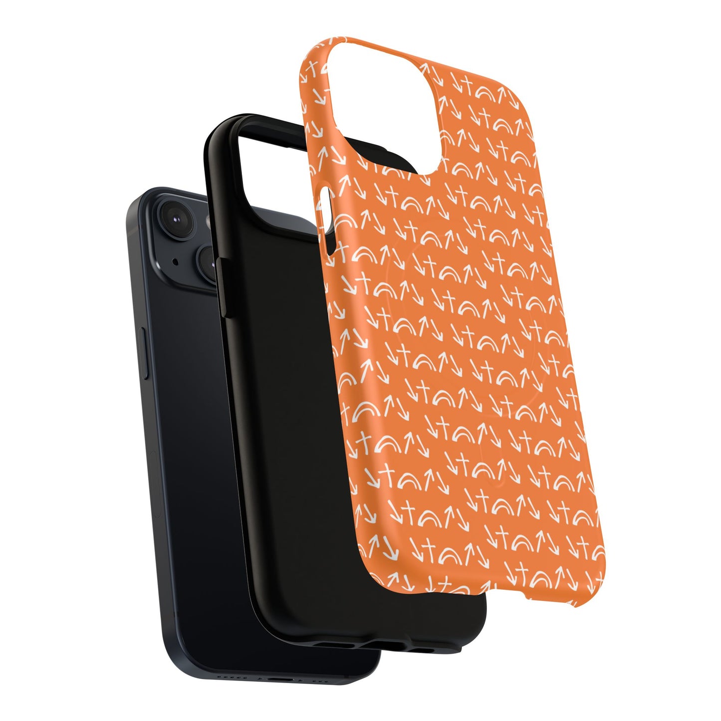 Gospel Symbols iPhone Case - Orange - New iPhone 17 Cases Available!!!