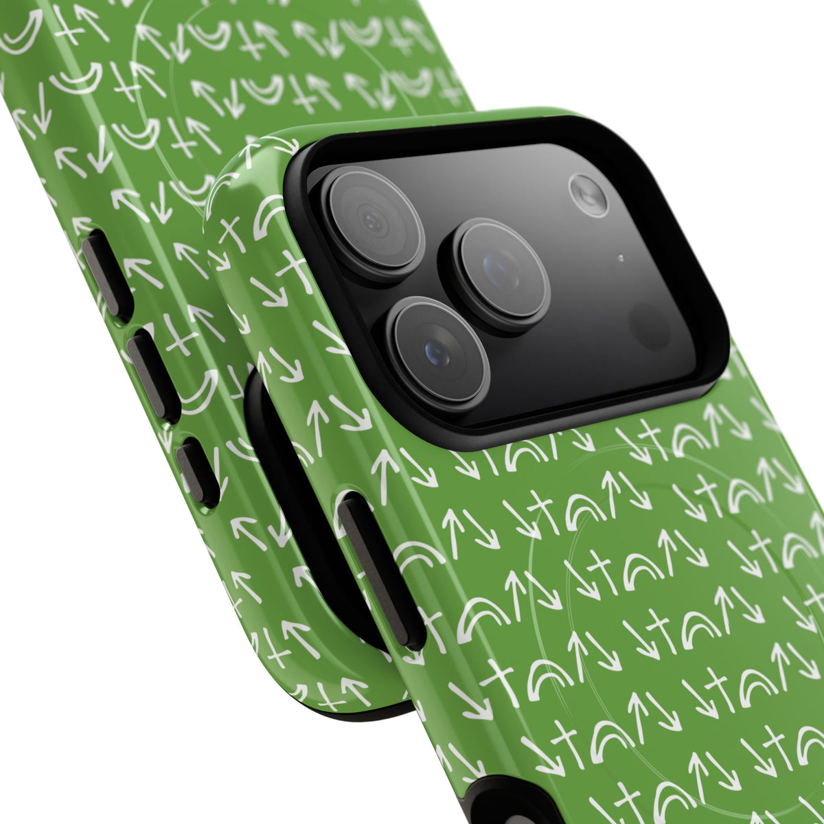 Gospel Symbols iPhone Case - Green - New iPhone 17 Cases Available!!!