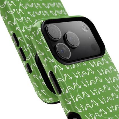 Gospel Symbols iPhone Case - Green - New iPhone 17 Cases Available!!!