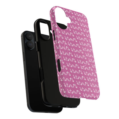 Gospel Symbols iPhone Case - Pink - New iPhone 17 Cases Available!!!
