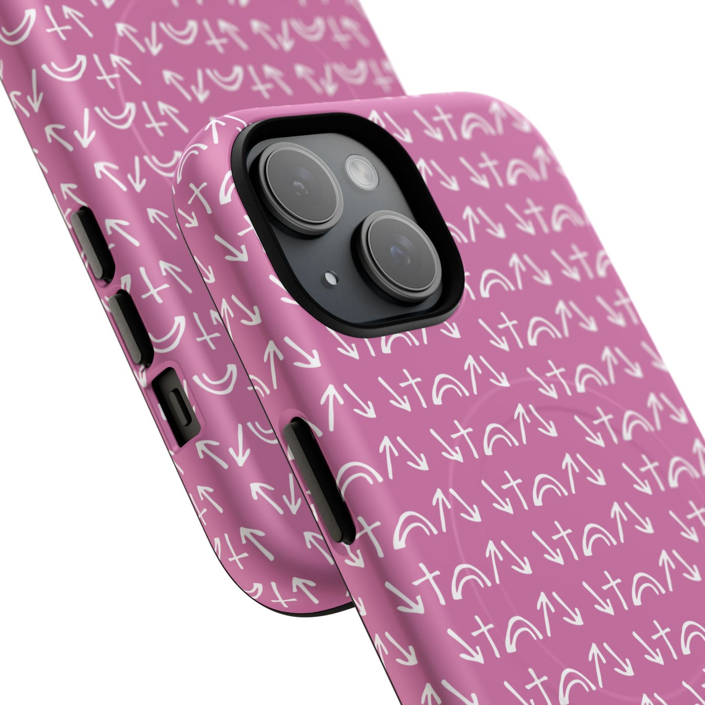 Gospel Symbols iPhone Case - Pink - New iPhone 17 Cases Available!!!