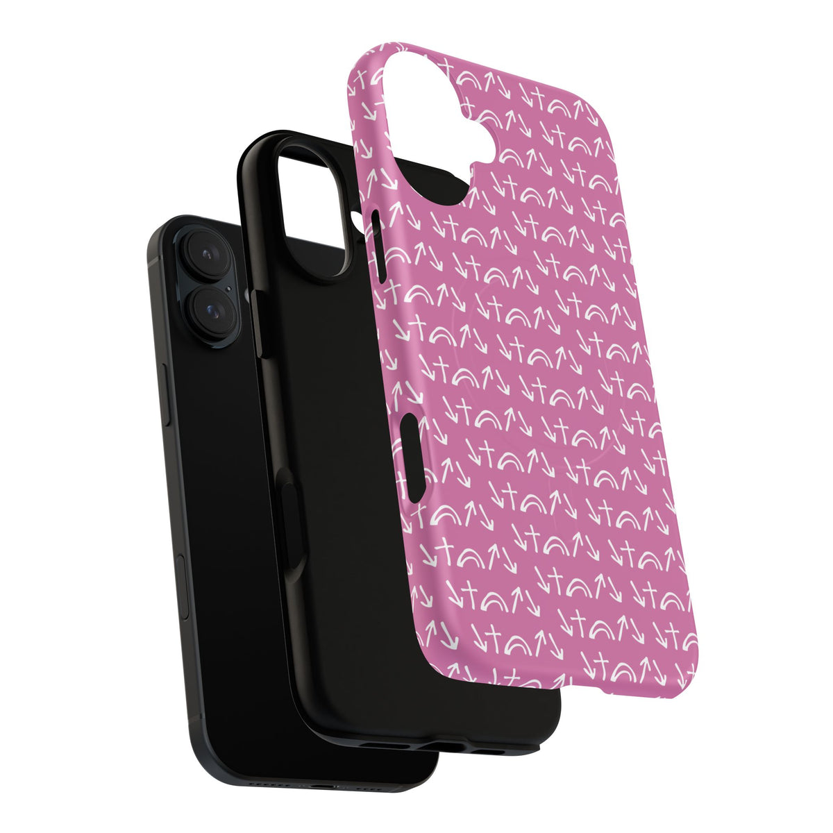 Gospel Symbols iPhone Case - Pink - New iPhone 17 Cases Available!!!